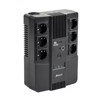 ИБП Бастион SKAT-UPS 800 AI black (SKAT-UPS 800 AI)