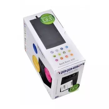 ИБП Ippon Back Basic 650 черный (337477)