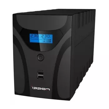 ИБП Ippon Smart Power Pro II Euro 1200 черный (1029740)