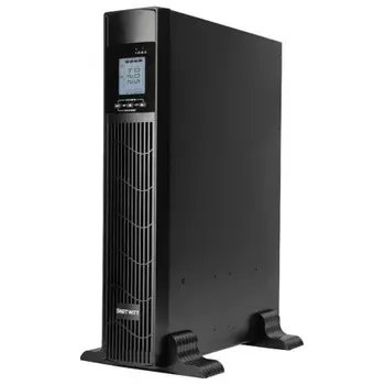 ИБП SMARTWATT UPS DATA 1kVA Line-interactive SIN 1000VA/800W (Euro x1, IEC C13 x3, USB, RJ11/RJ45 protection, SNMP, LCD, 338x440x88(мм), 14,6 кг, гарантия 3года (ИБП) 12мес (АКБ)) (3703020030003)