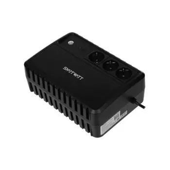 ИБП SMARTWATT UPS SAFE 600 Line-interactive 600VA/360W Brick (Euro x3, LED, 255x175x93(мм), 4,2 кг, гарантия 3года (ИБП) 12мес (АКБ)) (3703020260003)