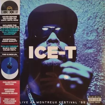 Ice-T - Live in Montreux Festival (coloured) (3700477837914) виниловая пластинка