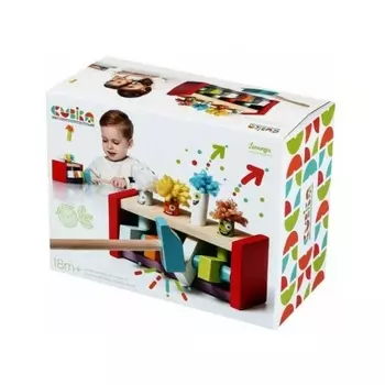 Игрушка развивающая "Забивалка клоуны прыгуны" CUBIKA.13746