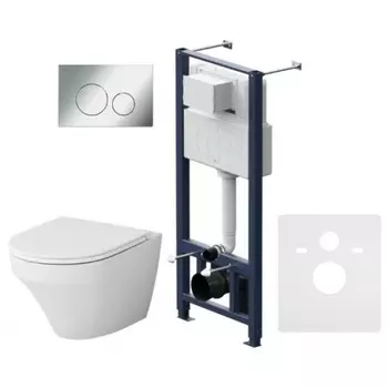 Инсталляция с подвесным унитазом AM.PM Inspire IS49051.501700 белый