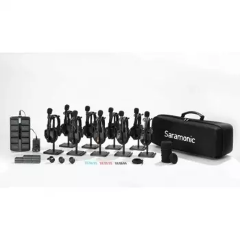 Интерком-система Saramonic WiTalk9 WT3S 1,9 гГц одновременной связи для 3 человек (комплект)