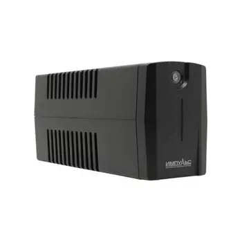 Источник бесперебойного питания Импульс Юниор Смарт 1000 1000ВА черный (JS10101)