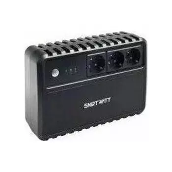 Источник бесперебойного питания Smartwatt Safe 480Вт 800ВА черный