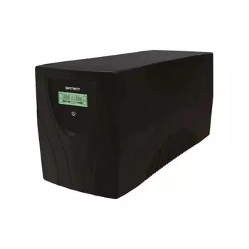 Источник бесперебойного питания Smartwatt Uni Pro LCD 700Вт 1000ВА черный