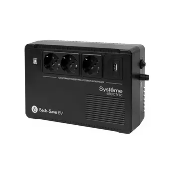 Источник бесперебойного питания Systeme Electriс BV BVSE800RS 480Вт 800ВА черный