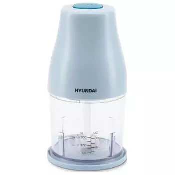 Измельчитель электрический Hyundai HYC-P3118 0.8л. 350Вт черный/фиолетовый