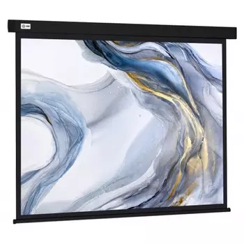 Экран Cactus 180x180см CS-PSW-180X180-BK 1:1 черный