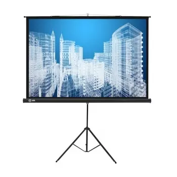 Экран напольный Cactus Triscreen CS-PST-104X186 черный