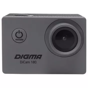 Экшн-камера Digma DiCam 180 Grey DC180