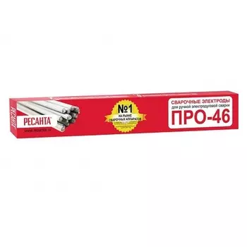 Электрод Ресанта ПРО-46 Ф4,0 Пачка 3 кг