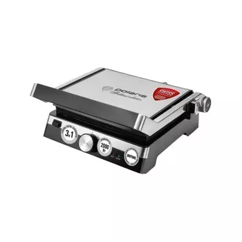 Электрогриль Polaris PGP 1902 серебристый