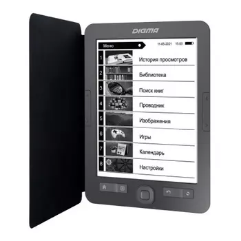 Электронная книга Digma M1 темно-серый