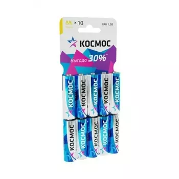 Элемент питания Космос LR6 10*BL