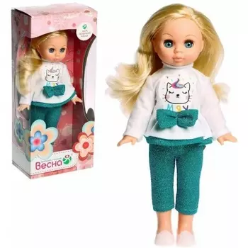 Эля мерцание весны Весна кукла 30 см пластмассовая