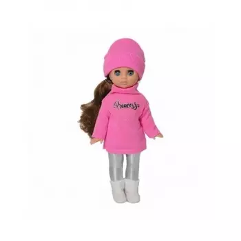 Эля зимняя принцесса Весна Кукла пластмассовая