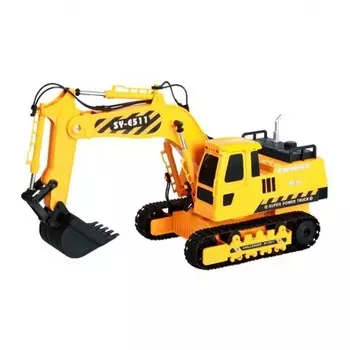 Экскаватор 1:20 на РУ (свет,звук) в коробке E511-003