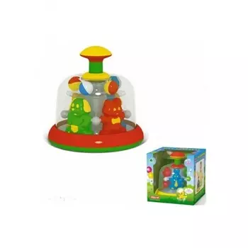 Юла-карусель "Цирк" 17 см в коробке 01388