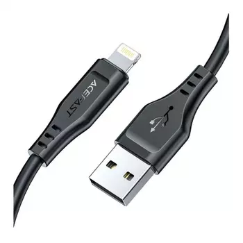 Кабель ACEFAST C3-02 USB-A to Lightning TPE черный