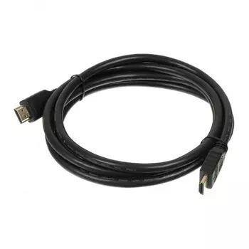 Кабель аудио-видео Buro 20 HDMI (m)-HDMI (m) 2м контакты позолото черный (BHP HDMI 20)