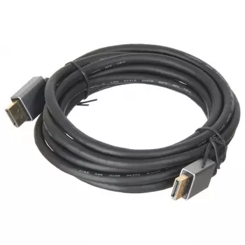 Кабель аудио-видео Buro DisplayPort (m)/DisplayPort (m) 3м. Позолоченные контакты черный (BHP-DPP-1.4-3G)