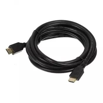 Кабель аудио-видео Buro HDMI (m)-HDMI (m) 3м контакты позолото черный (BHP HDMI 20)