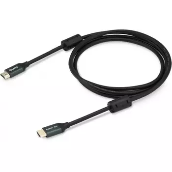 Кабель аудио-видео Buro HDMI (m)/HDMI (m) 2м. феррит.кольца Позолоченные контакты черный (BHP-HDMI-2.1-2G)