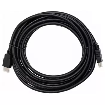 Кабель аудио-видео Cactus CS-HDMI.1.4-5 HDMI (m)/HDMI (m) 5м. Позолоченные контакты черный