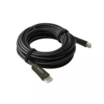 Кабель аудио-видео Digma HDMI 20 AOC HDMI (m)-HDMI (m) 50м контакты позолото черный (BHP AOC 20-50)