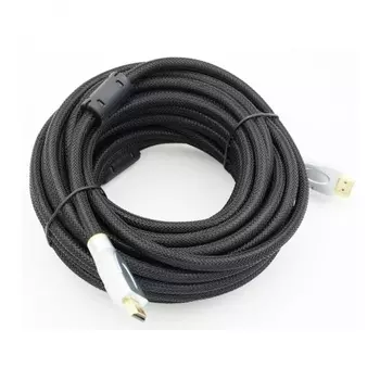 Кабель аудио-видео HDMI (m)/HDMI (m) 10м. феррит.кольца Позолоченные контакты черный