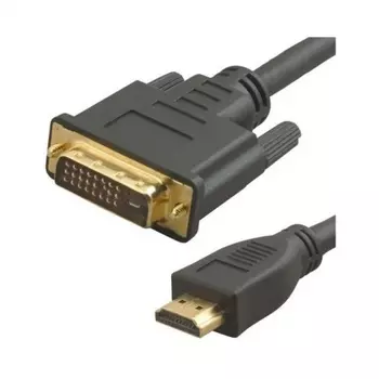 Кабель аудио-видео Lazco WH-141 HDMI (m)/DVI-D(m) 15м. Позолоченные контакты черный (WH-141(15M))