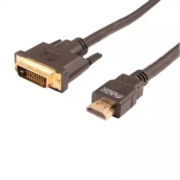 Кабель аудио-видео Lazco WH-141 HDMI (m)/DVI-D(m) 15м (WH-141(15M)) черный