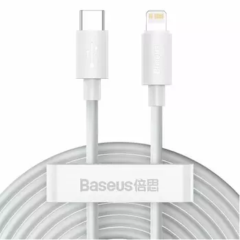 Кабель Baseus Simple Wisdom White (TZCATLZJ-02)