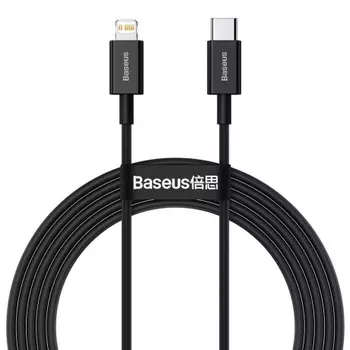 Кабель Baseus Superior Series Fast Charging Data Cable Type-C - Lightning PD 20W 2m Black CATLYS-C01