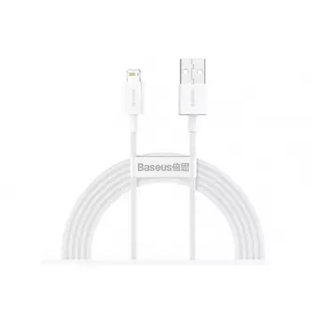 Кабель Baseus Superior Series Fast Charging Data Cable USB - Lightning 2.4A 1m White CALYS-A02