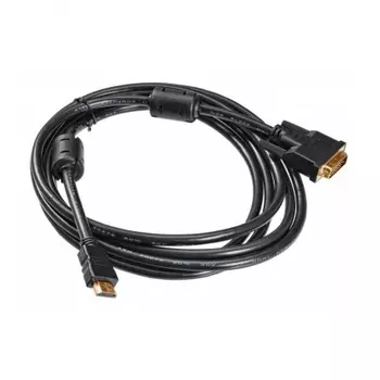 Кабель Buro HDMI-19M-DVI-D-3M HDMI (m) DVI-D (m) 3м феррит.кольца