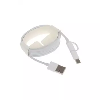 Кабель двойной Xiaomi Mi 2-in-1 USB Cable Micro USB to Type-C (30cm) SJV4083TY
