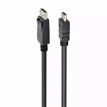 Кабель Gembird Cablexpert DisplayPort to HDMI 20M/19M 7.5m Black CC-DP-HDMI-7.5M