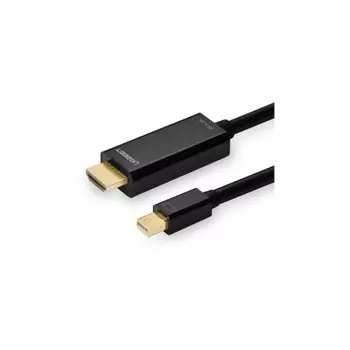 Кабель HDMI UGREEN MD101 (20848) Mini DP Male to HDMI Cable 4K 1.5m - Black