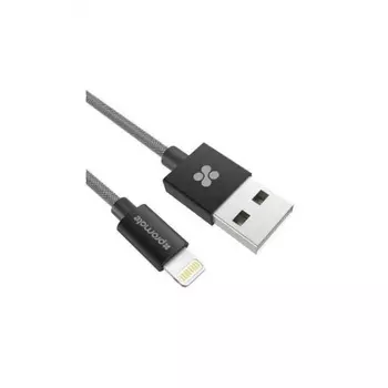 Кабель MFI USB Lightning Promate linkMate-LTF2 (2m) black 6959144029733