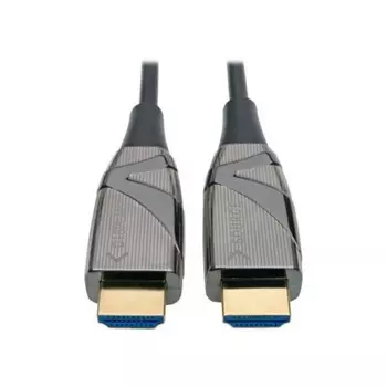 Кабель оптический Tripplite HDMI (m)-HDMI (m) 5м черный (уп:1шт) (P568-05M-FBR)