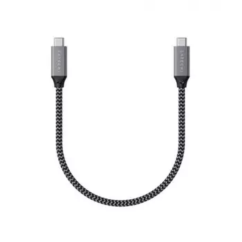 Кабель Satechi USB4 C to C длина 25 см серый космос