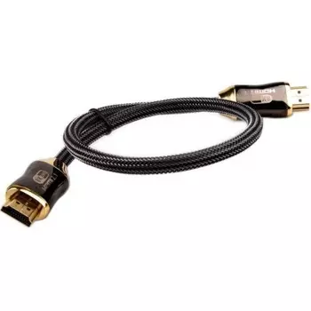 Кабель Telecom HDMI 19M/M,ver. 2.1, 8K@60 Hz 0.5m метал разъемы, нейлоновая оплетка (TCG300-0.5M)