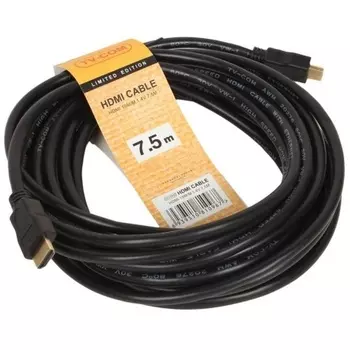 Кабель TV-COM HDMI19M to HDMI19M, V1.4+3D, 7.5m (CG150S-7.5M)