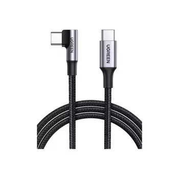 Кабель UGREEN 90° угловой USB C 2.0 - USB C 2.0 5A, 2 м (70645)