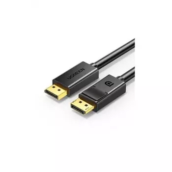 Кабель UGREEN DP102 (10244) DP Male to Male Cable. 1м. черный