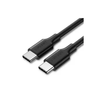 Кабель UGREEN US286 (60788) USB-C 2.0 Male To USB-C 2.0 Male 3A Data Cable. 3м. черный